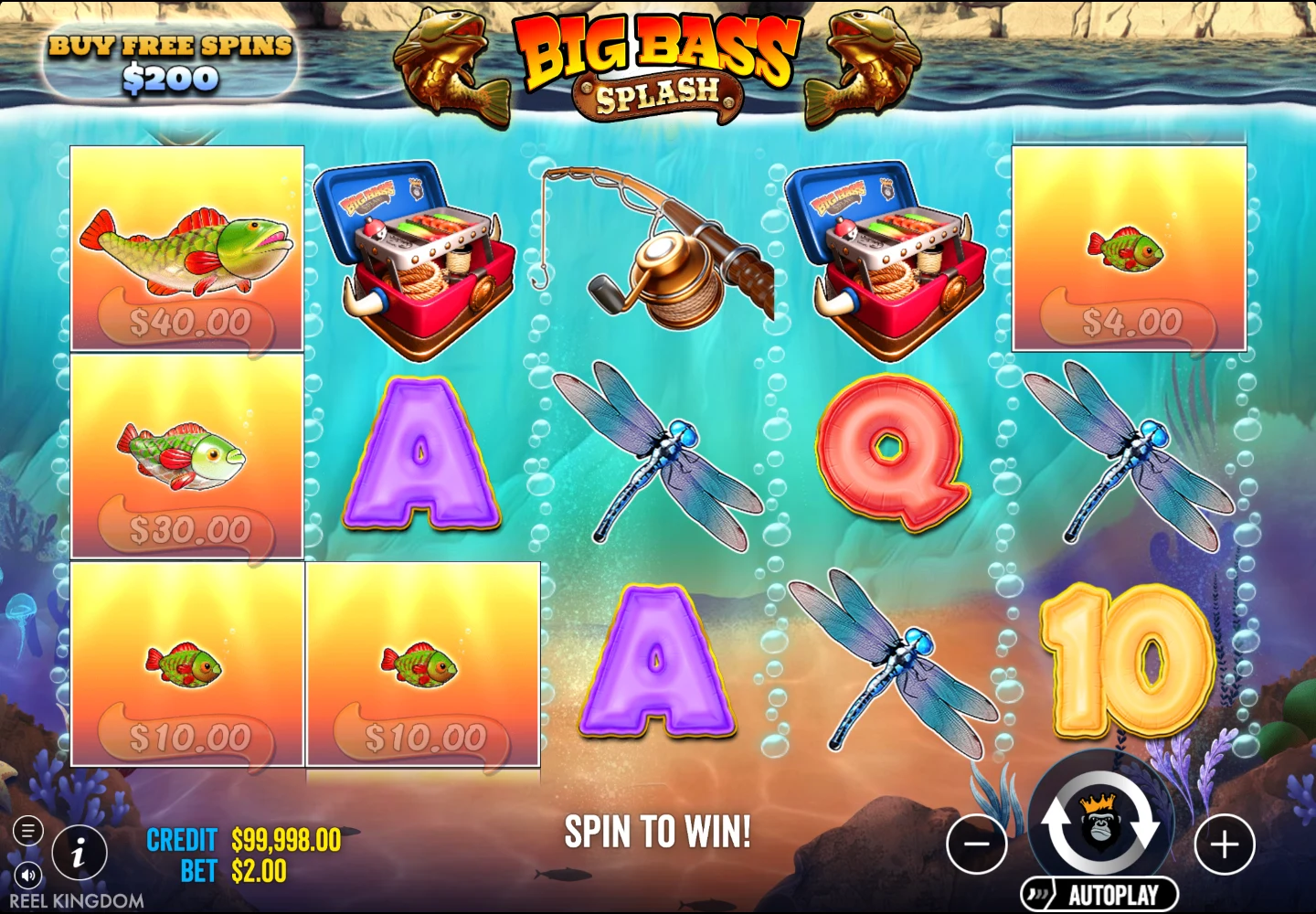 Original Splash after a virtual-credit round